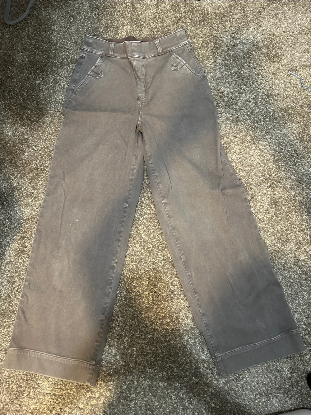 SPANX High-Waist Shaping Leggings in Brown